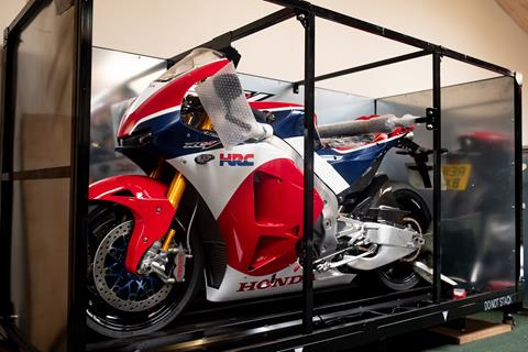 Crated Honda RC213V-S becomes most expensive Japanese bike ever sold at auction