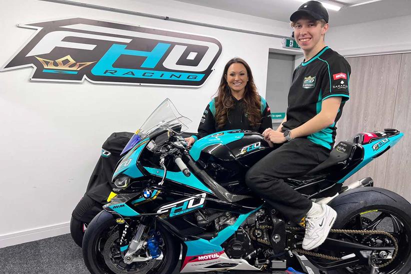 Jack Nixon has joined Faye Ho's team in the Superstock class