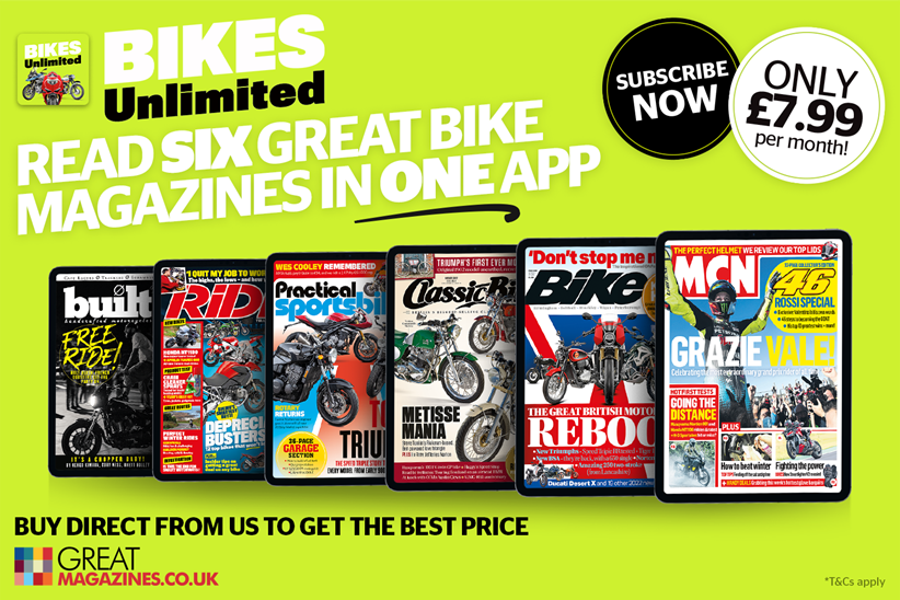 Get Bikes Unlimited and enjoy six great bike magazines in one handy app