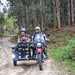 Jordan gets to grips with riding a Ural sidecar outfit off road
