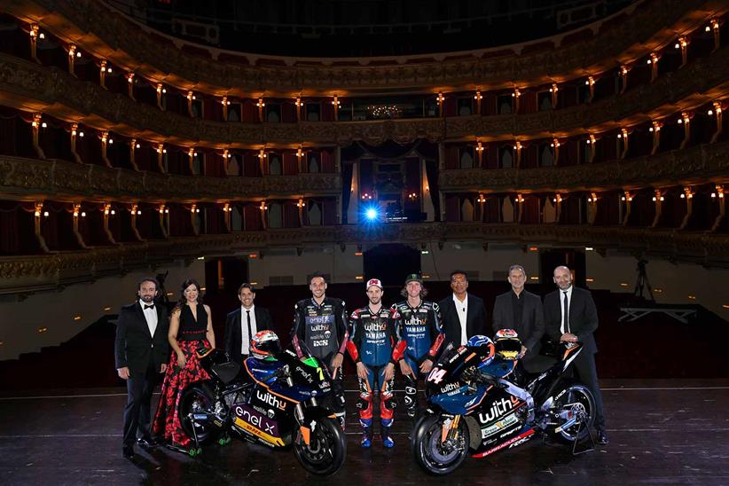 The team will compete in MotoGP and MotoE this year