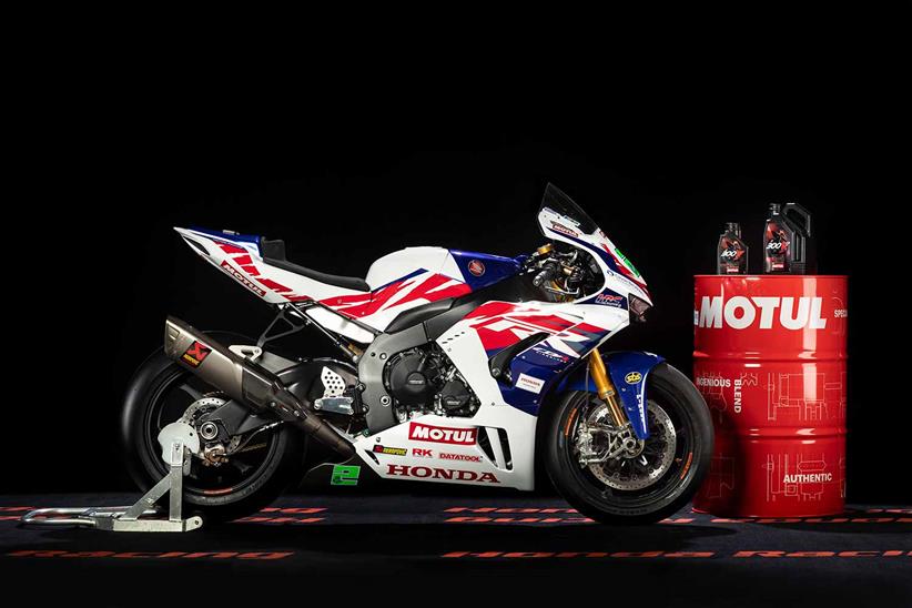 Honda Racing UK and Motul have joined forces for 2022