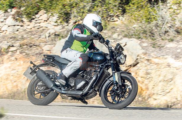 Spied testing: Single-cylinder Triumphs set to challenge Royal