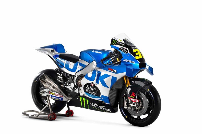 The 2022 Suzuki MotoGP livery