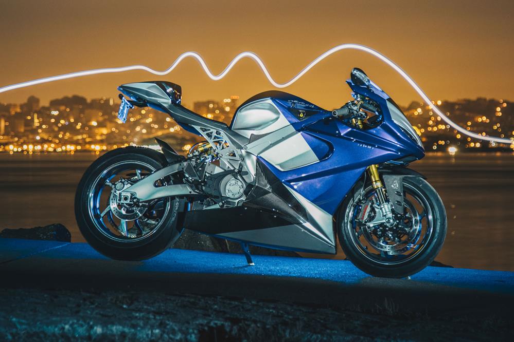 Clever new tech for the Lightning electric motorbike