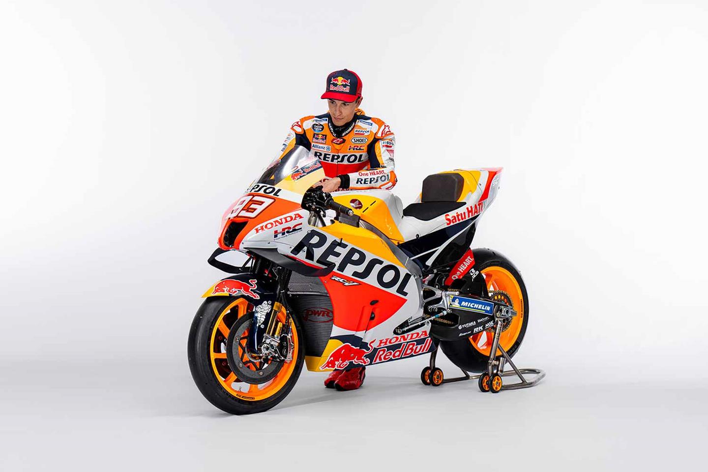 moto GP REPSOL HRC マルケス93 L MotoGP: Repsol Honda unveils its updated 2022 livery