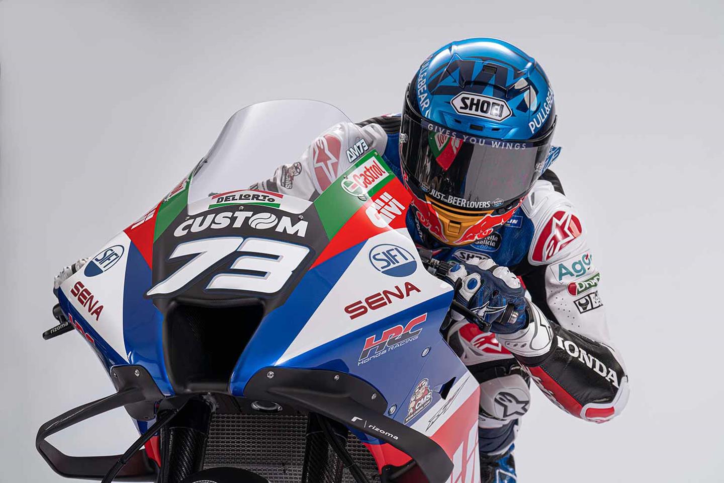 MotoGP: LCR Honda unveil 2022 liveries for Alex Marquez and