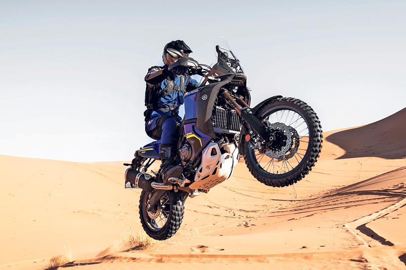 Jumping the Yamaha Ténéré 700 World Raid