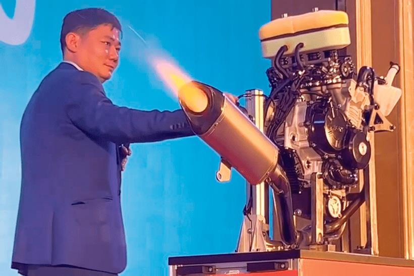 A working prototype engine has been shown in China