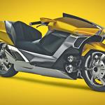 Bold new hybrid planned: Yamaha design has petrol motor to extend electric battery range