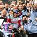 Enea Bastianini and Gresini Racing celebrate an emotional victory
