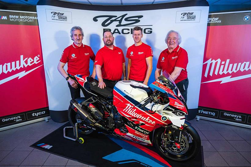 Ian Hutchinson is back with TAS Racing for the 2022 TT