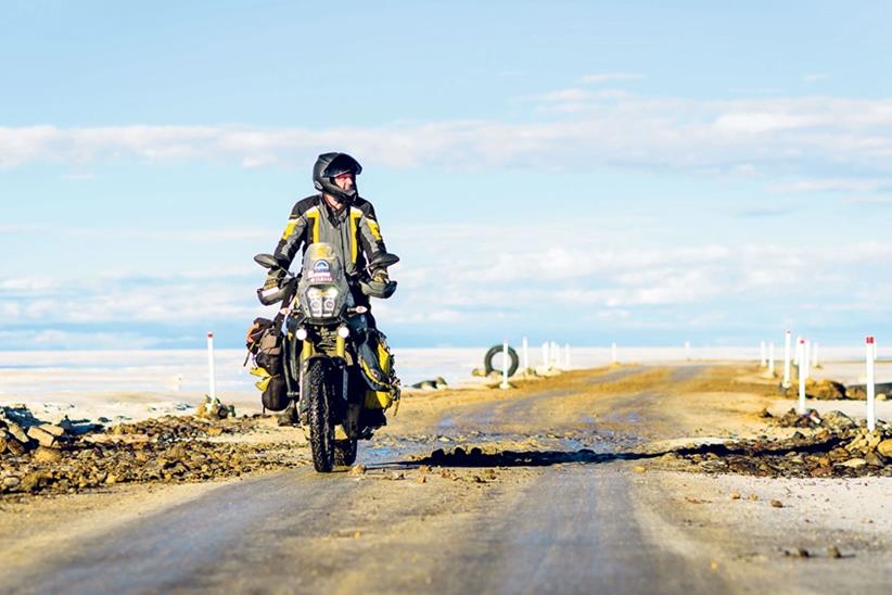 Nick Sanders on his Yamaha Ténéré 700