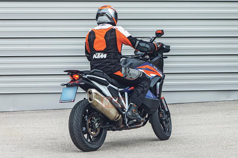 The bike will be a Ducati Multistrada V4 Pikes Peak rival if it makes it into production