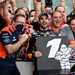 Miguel Oliveira celebrates with the KTM team