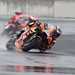 Oliveira mastered the wet conditions