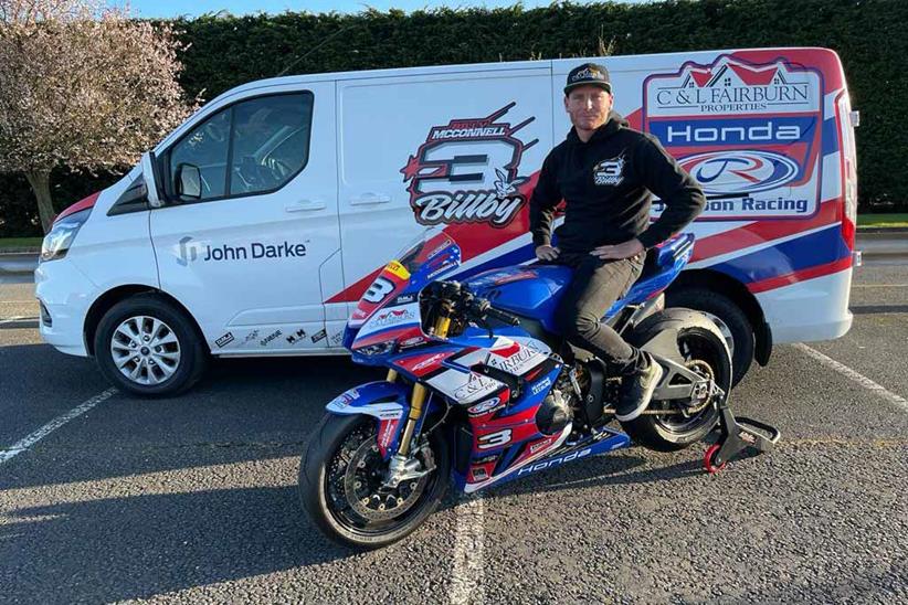 Billy McConnell will race onboard a Honda Fireblade in 2022