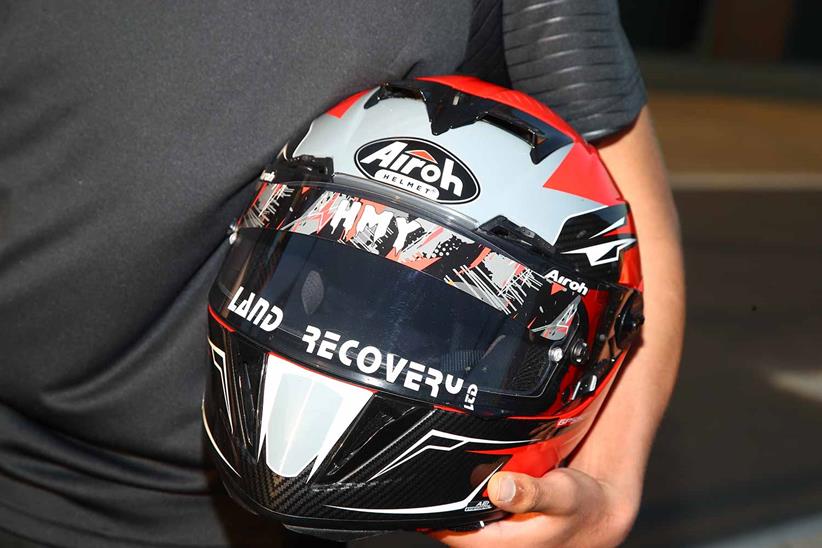 Academy partners, such as HMY and Land Recovery, will appear on leathers and helmets