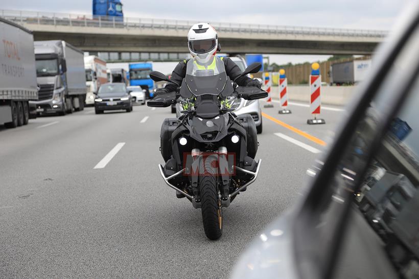 2024 BMW R1300GS as viewed from the front