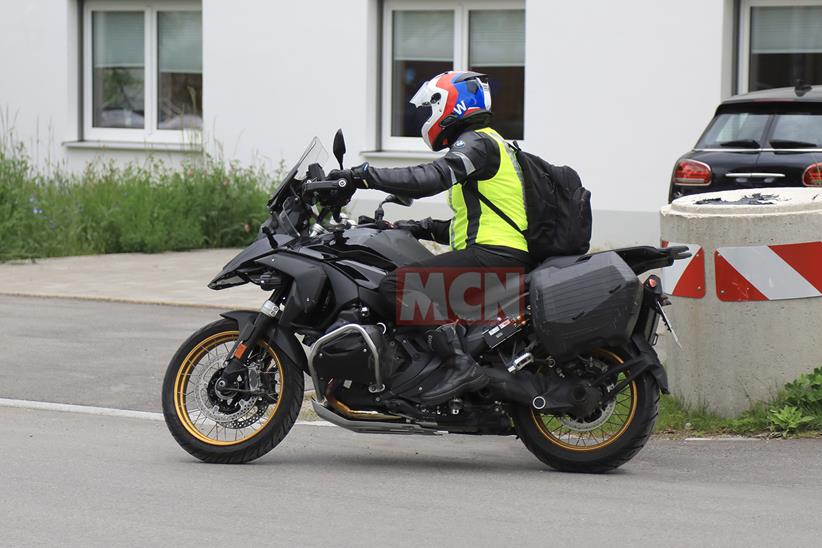 BMW R1300GS spy shot left side