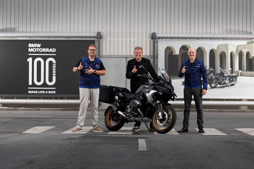 The one millionth BMW GS model, a R1250GS