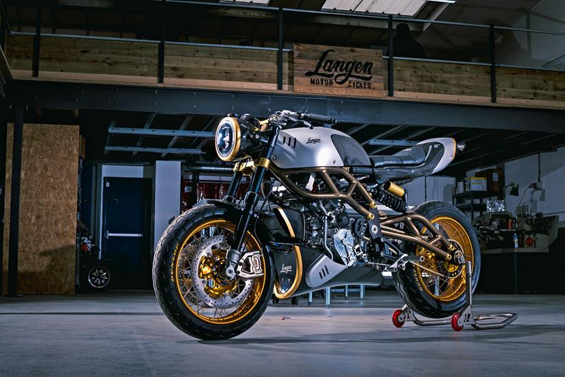 Langen Two Stroke café racer