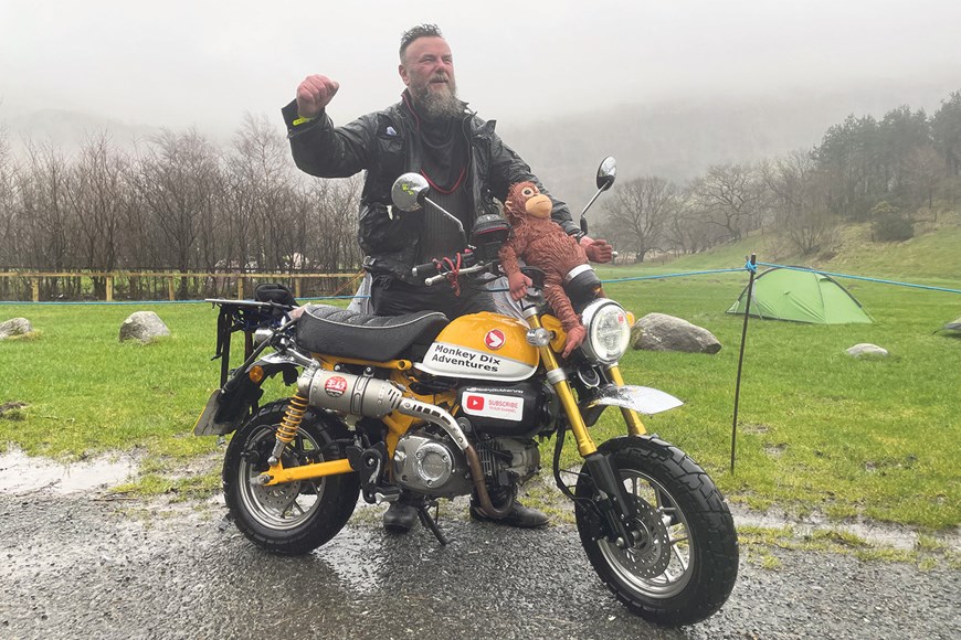 MCN joined in the soggy fun at the 60th Dragon Rally MCN