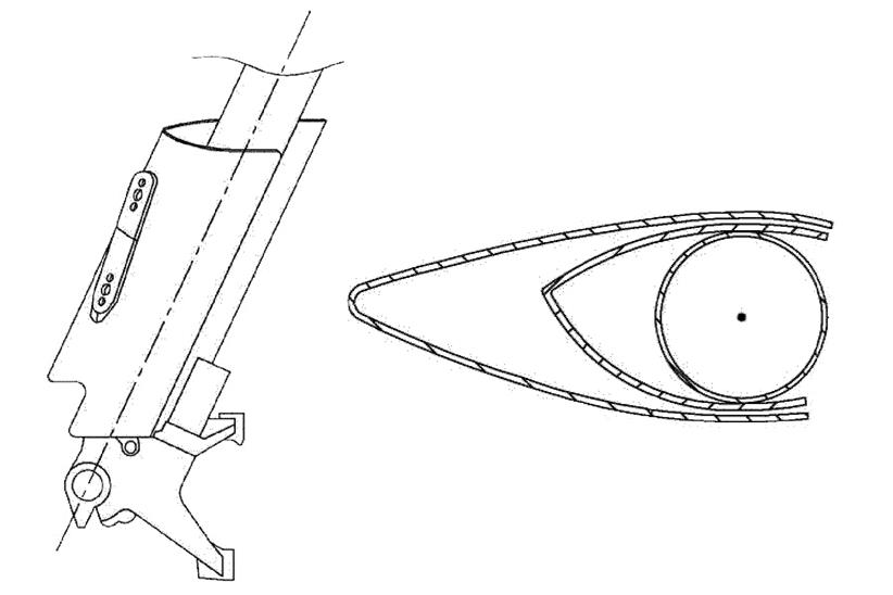 A Kamm-tail design cuts the air cleanly