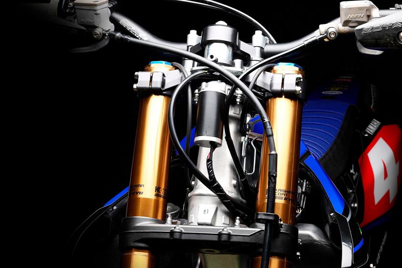 Yamaha power steering will be making its debut in motocross