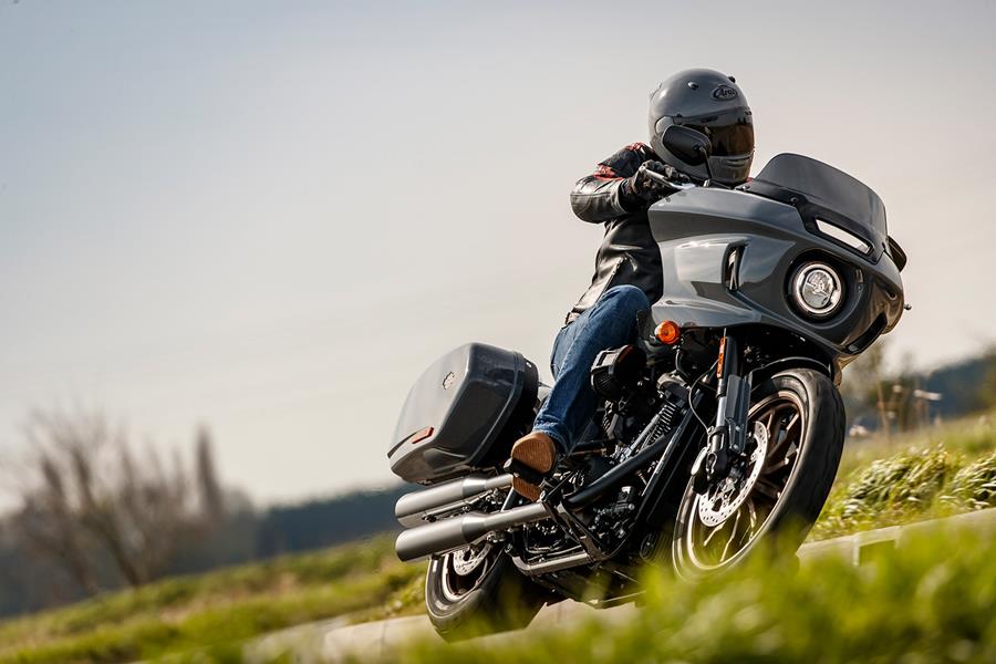 Harley-Davidson Low Rider ST on the road