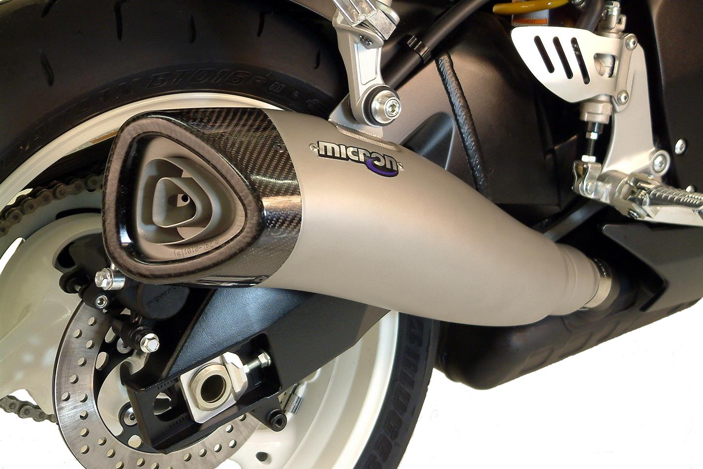 Micron shop motorcycle exhaust