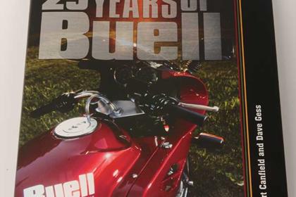 The book documents 25 years of Buell's history